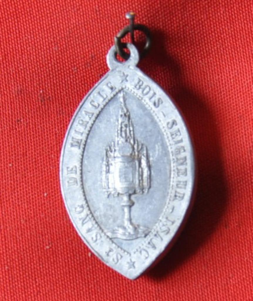medaille religieuse en alu (x 2031), Collections, Enlèvement ou Envoi, Utilisé, Bijoux, Christianisme | Catholique