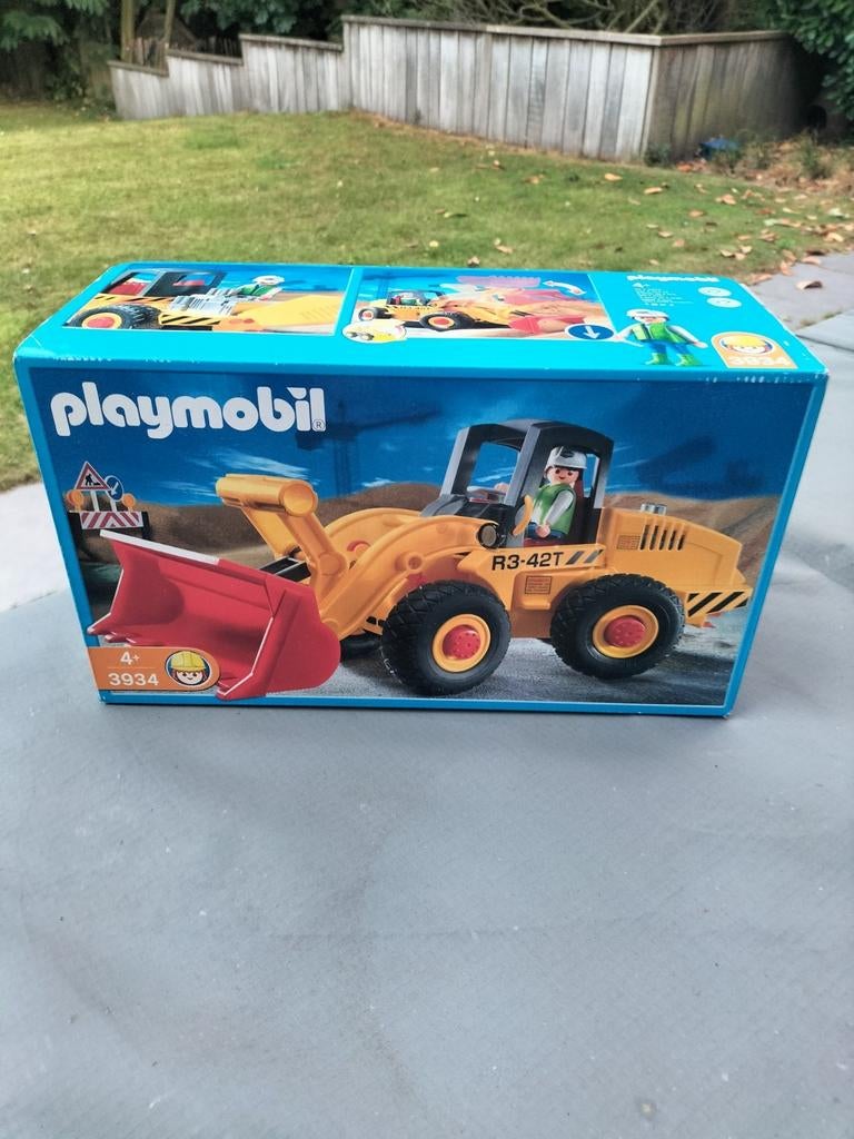 Playmobil bulldozer, Kinderen en Baby's, Ophalen of Verzenden, Zo goed als nieuw
