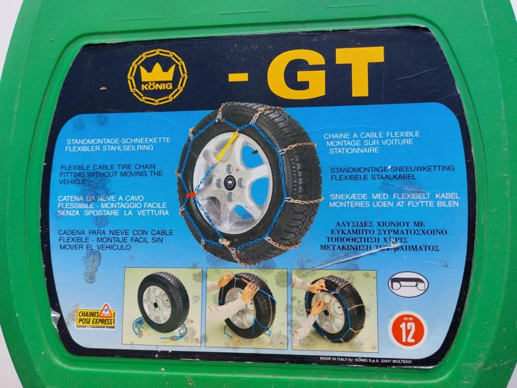 chaines neige auto, Autos : Divers, Enlèvement, Comme neuf