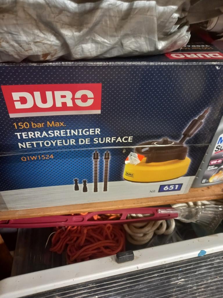 Terrasreiniger voor op hogedrukreiniger, Enlèvement, Comme neuf