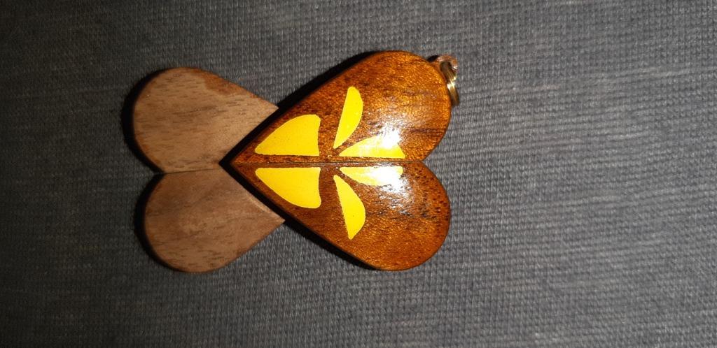 Unieke houten medaillon + foto, film Illusionist, Bijoux, Sacs & Beauté, Bijoux anciens, Enlèvement, Autres matériaux, Autres types