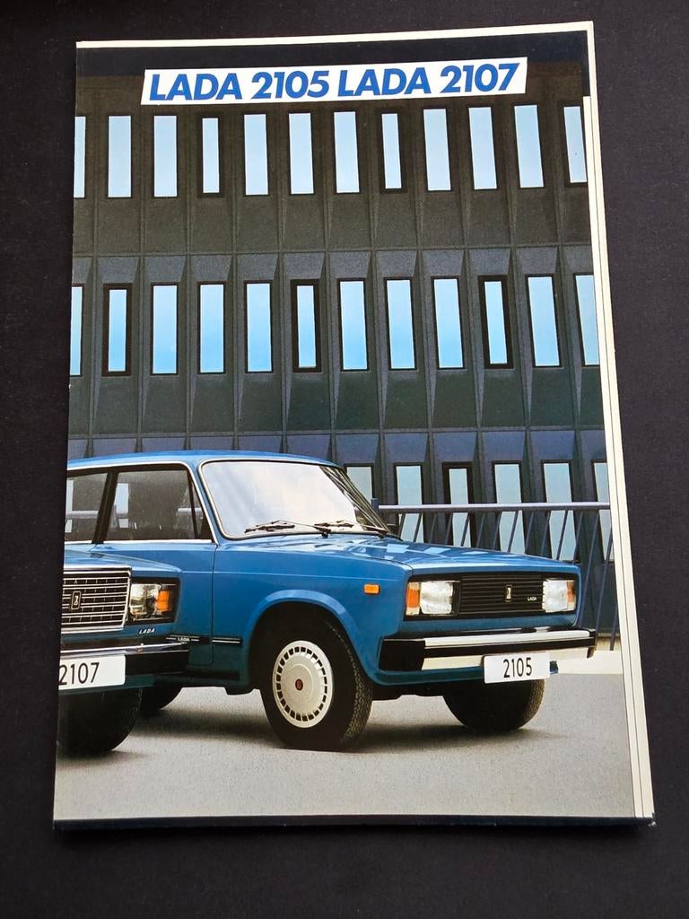 Brochure Lada 2105 / 2107, Ophalen of Verzenden