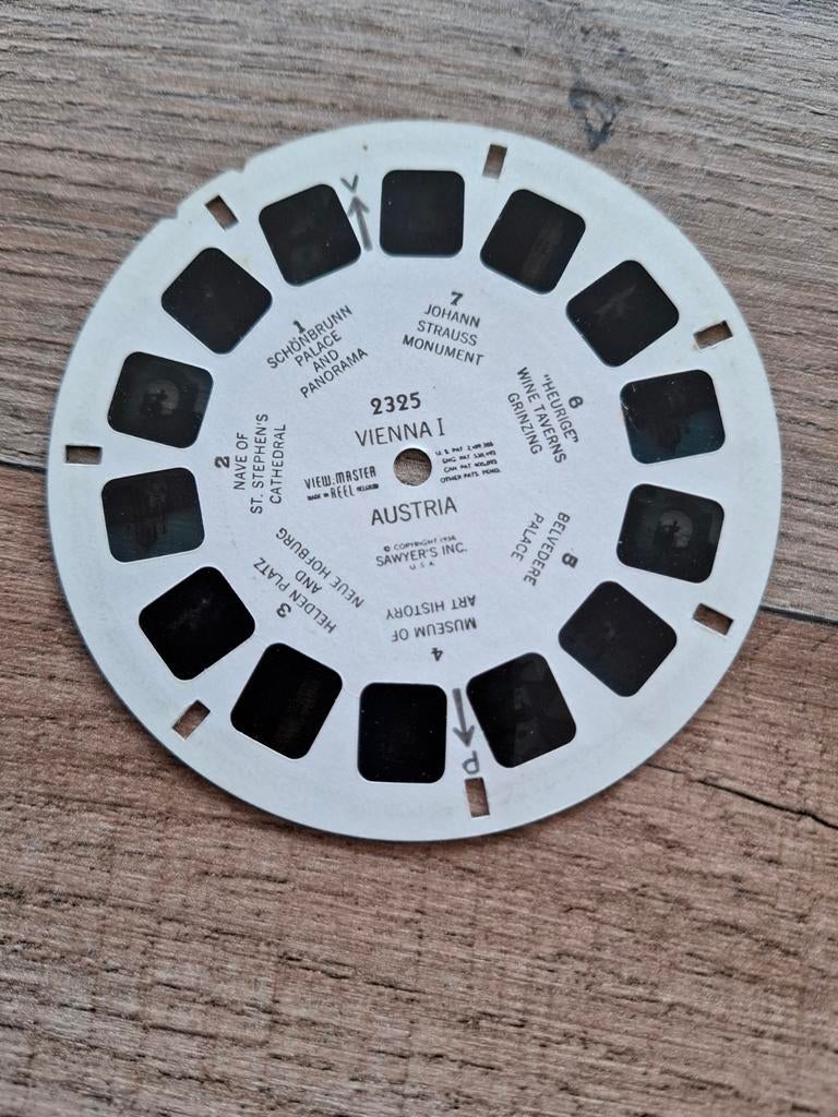 View-master : Vienna I 2325, Verzamelen, Retro, Verzenden