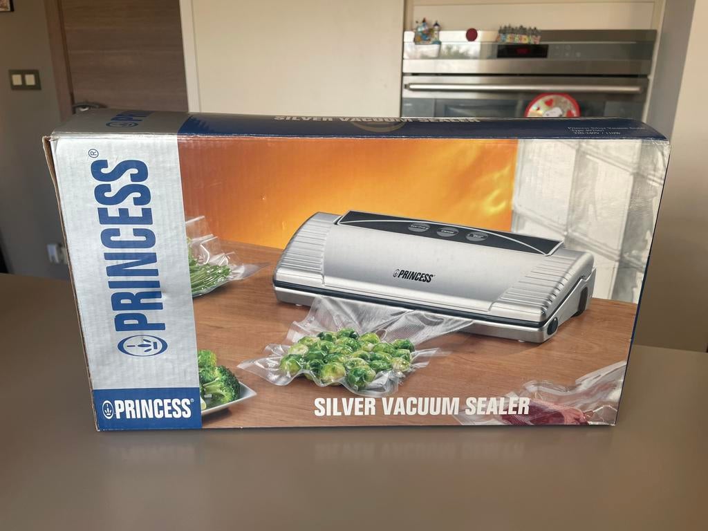 Princess Silver Vacuum Sealer 492967, Ophalen, Nieuw