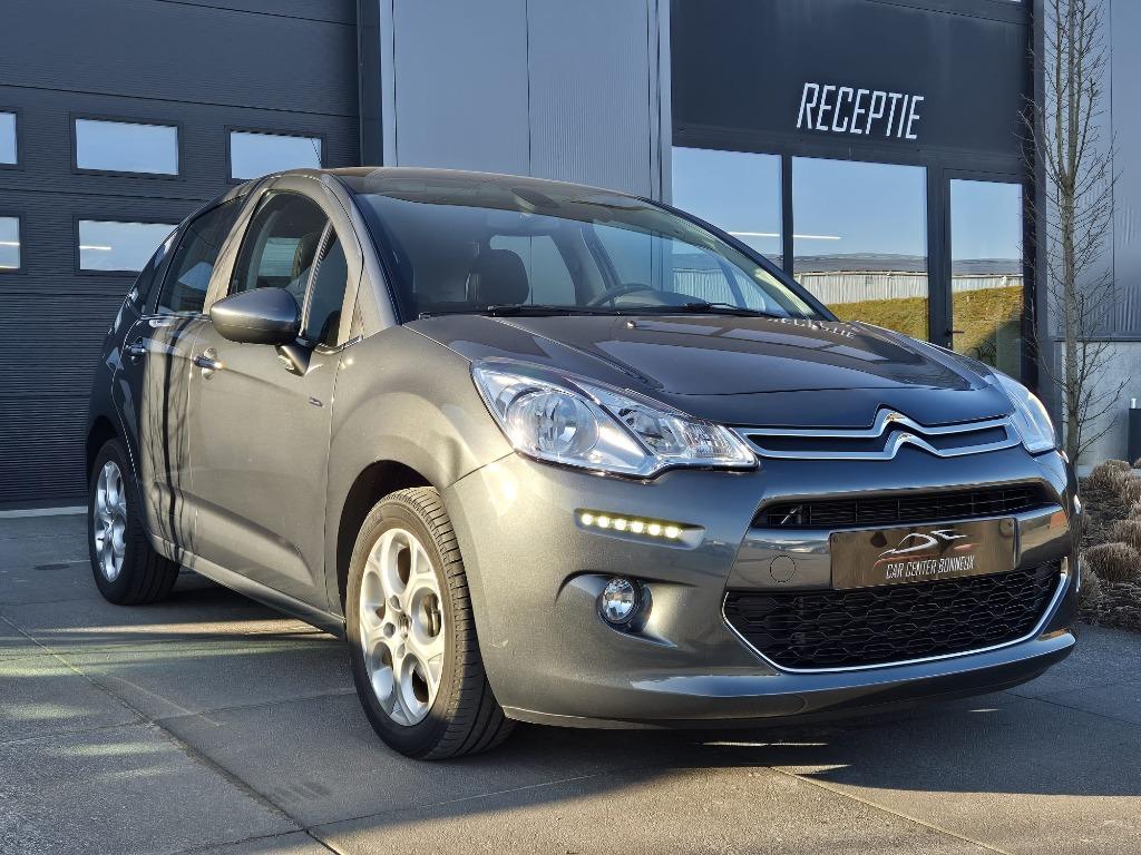 CITROÊN C3 / BENZINE / AUTOMAAT / 2015 / 43.000km, Euro 5, Stof, Zwart, 4 cilinders