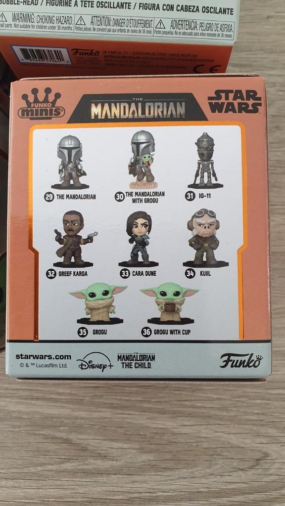 STAR WARS FUNKO MINI'S MANDALORIAN SET OF 8, Ophalen of Verzenden, Zo goed als nieuw