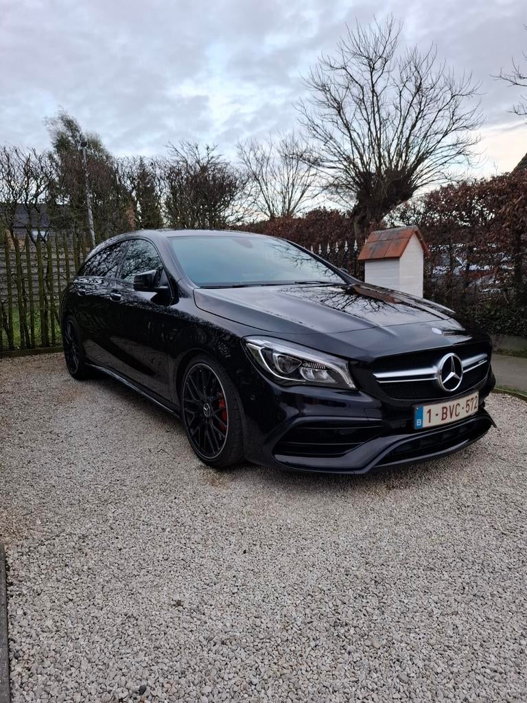 Mercedes-Benz CLA45 AMG perf/pano, Autos, Cuir, Achat, Particulier, Entretenue par le concessionnaire