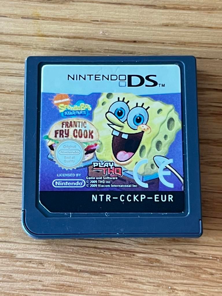 SpongeBob SquarePants: Crazy Frying spel voor Nintendo DS, Ophalen of Verzenden, Gebruikt, Vanaf 3 jaar