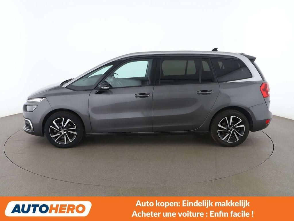 Citroën C4 Spacetourer 1.5 Blue-HDi Shine (automatique), Autos, Argent ou Gris, Achat, Euro 6, 7 places