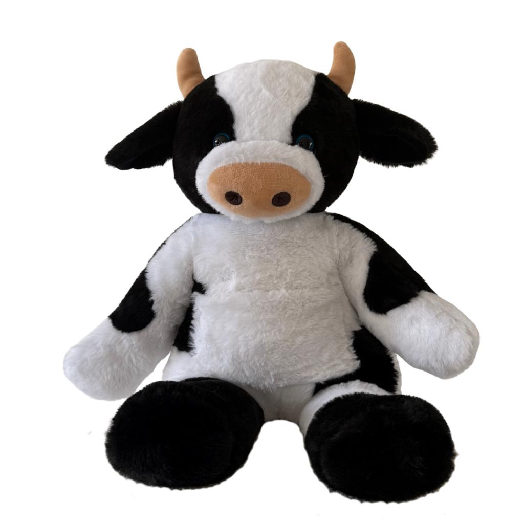 Verzwaringsknuffel koe 2,2kg! Personalisatie mogelijk, Enfants & Bébés, Jouets | Peluches, Enlèvement ou Envoi, Neuf, Vache
