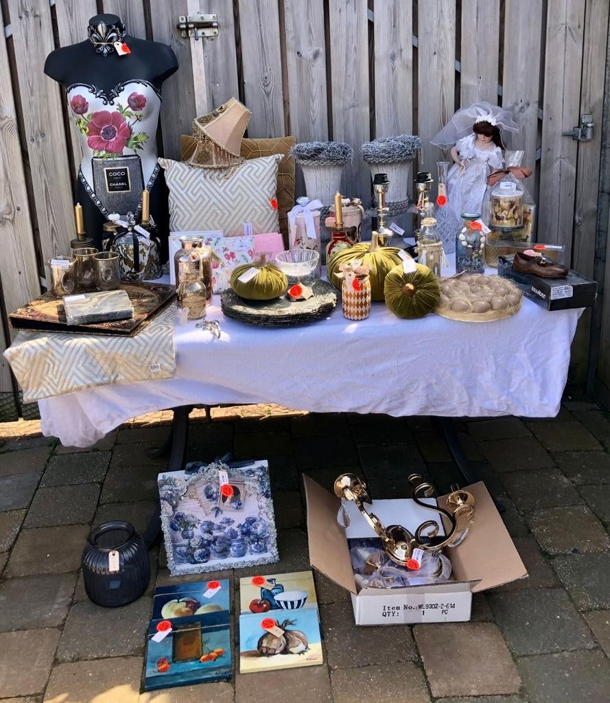 Luxe partij rommelmarkt spullen, Diversen, Rommelmarktspullen, Ophalen