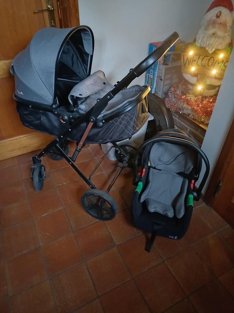 Wandel+maxicosi (moni), Enlèvement, Utilisé, Poussette, Avec siège auto