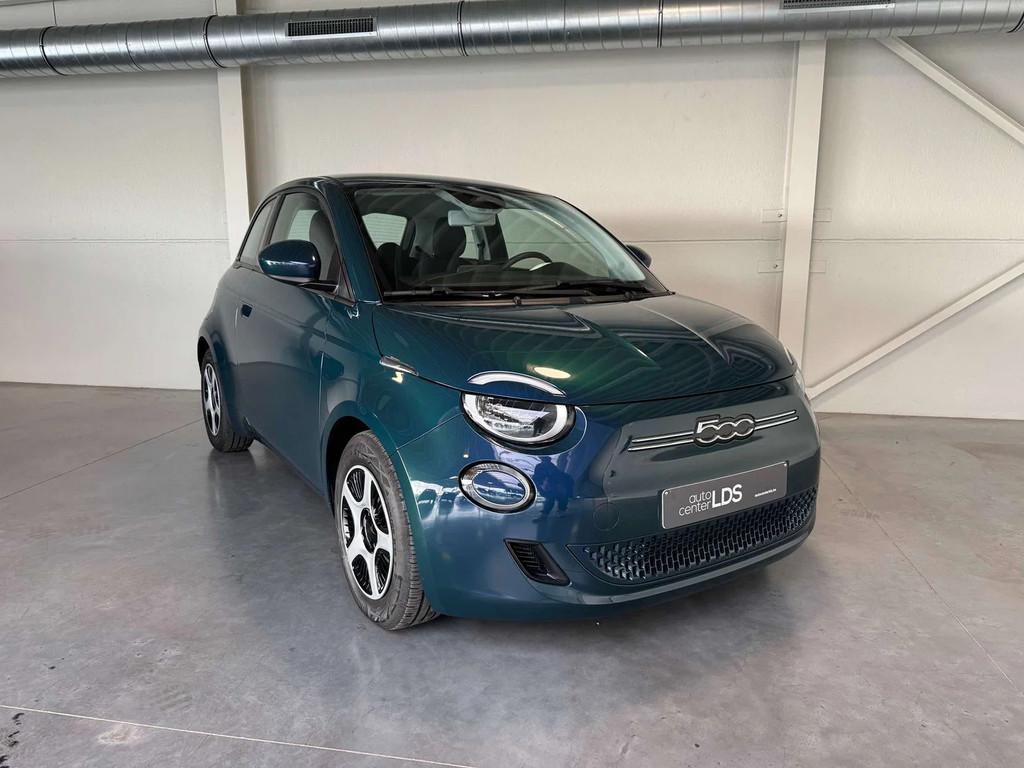 Fiat 500 500e FIAT 500e Elektrisch - Apple CP - Android auto, Auto's, Automaat, Stof, Gebruikt, Zwart