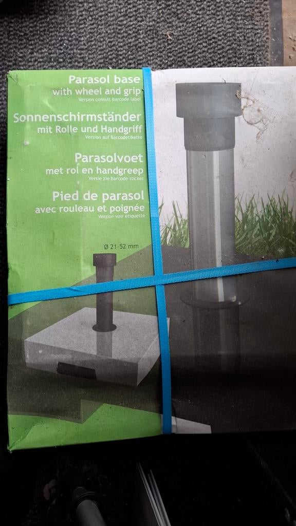 Parasolvoet nieuw 40kg, Tuin en Terras, Ophalen, Parasolvoet