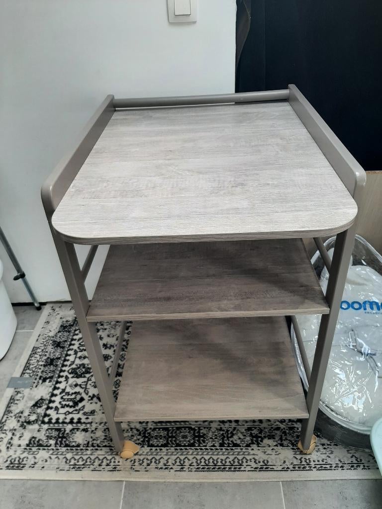 luiertafel baby  met kussen en BUMBO groen zitje, Ophalen, Gebruikt, Standaard