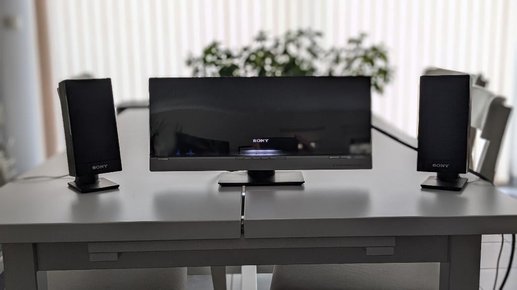 Lecteur DVD système audio 2.1 Sony, Audio, Tv en Foto, Ophalen, Gebruikt, 2.1-systeem, 70 watt of meer