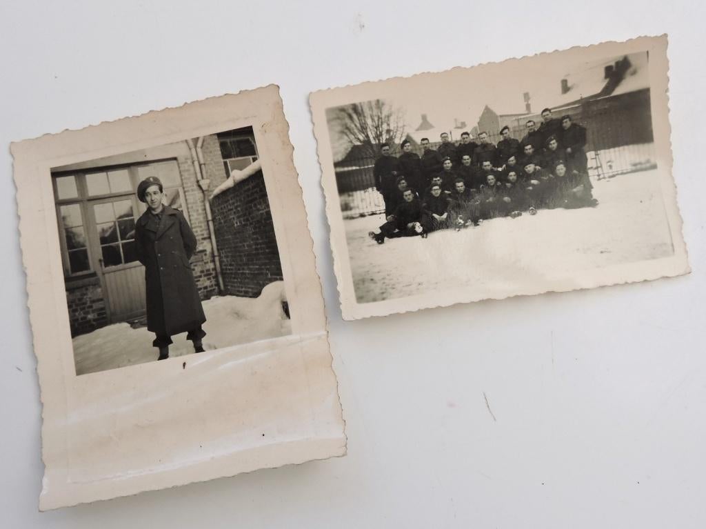 1944-1945 Batallion FUSILIERS Photos, Collections, Enlèvement ou Envoi, Autres