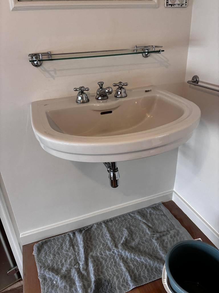 2x wastafel, 25 à 50 cm, Lavabo ou Évier, Moins de 100 cm, Enlèvement