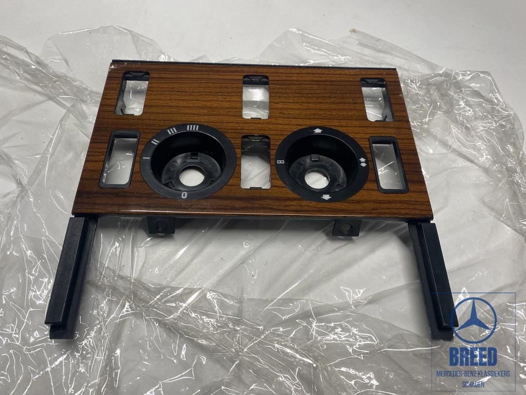 Zebranopaneel middenconsole voor Mercedes-Benz W126, Gebruikt, -, Ophalen of Verzenden, -