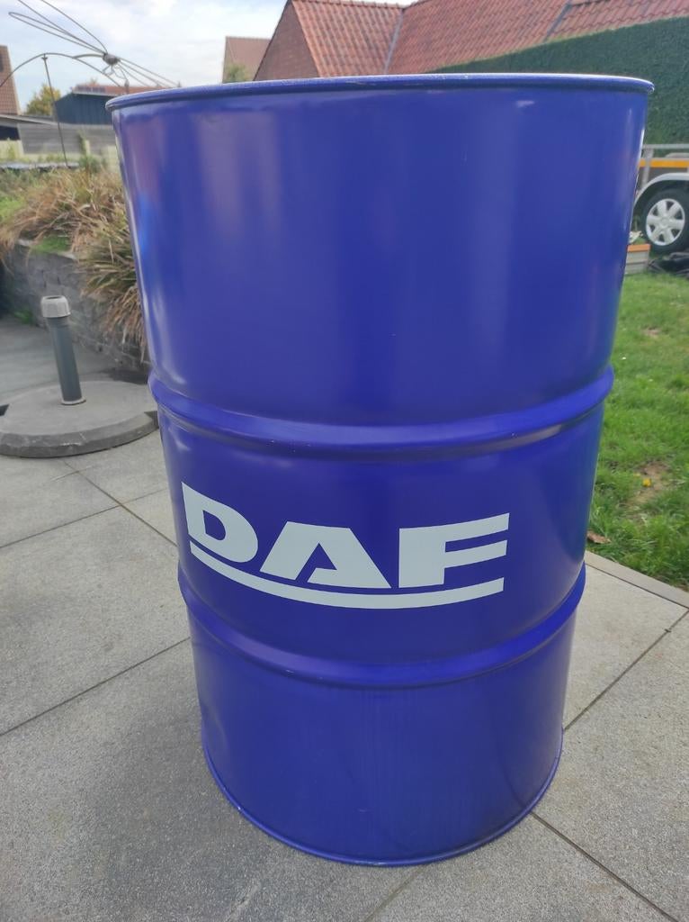 Baril d'huile vide de 210 litres de Daf, Enlèvement, Baril de feu