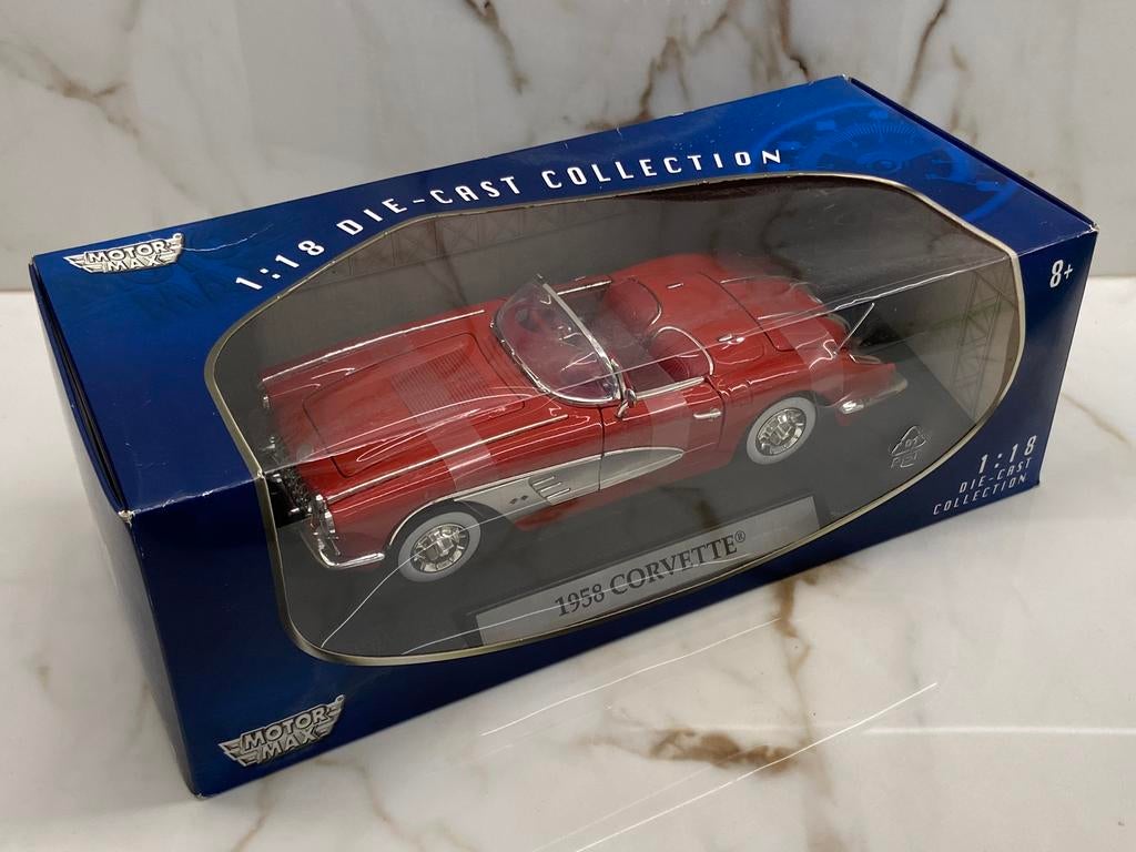 NIEUW - MotorMax Chevrolet Corvette, Hobby en Vrije tijd, Modelauto's | 1:18, Ophalen of Verzenden, Zo goed als nieuw, Motormax