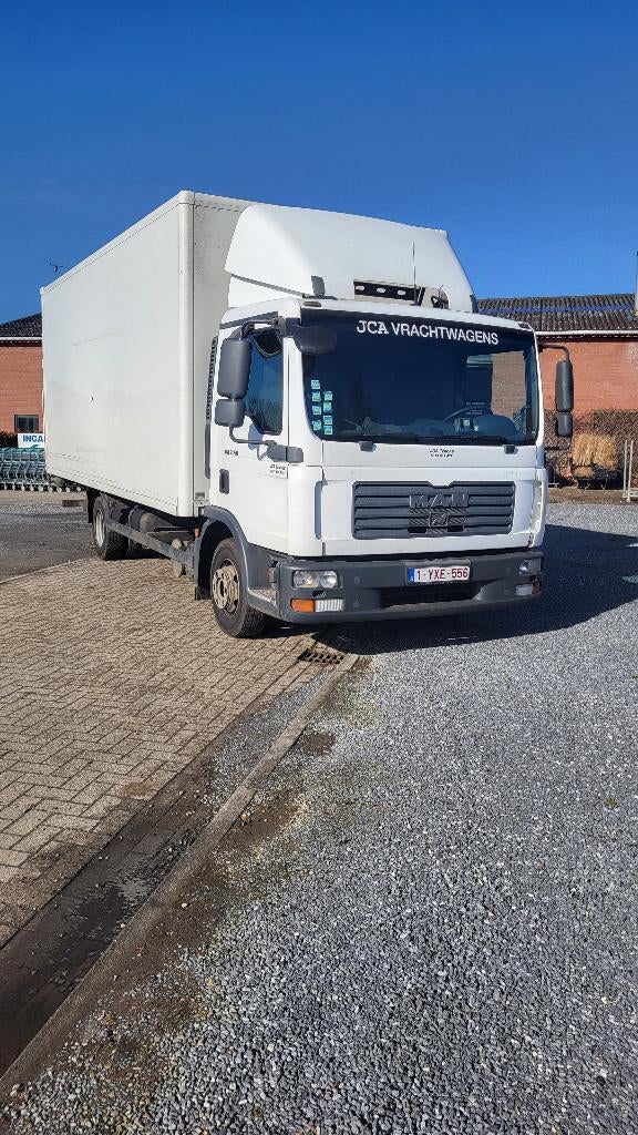 MAN TGL7.150, Auto's, Vrachtwagens, Euro 5, Zwart, MAN, Wit