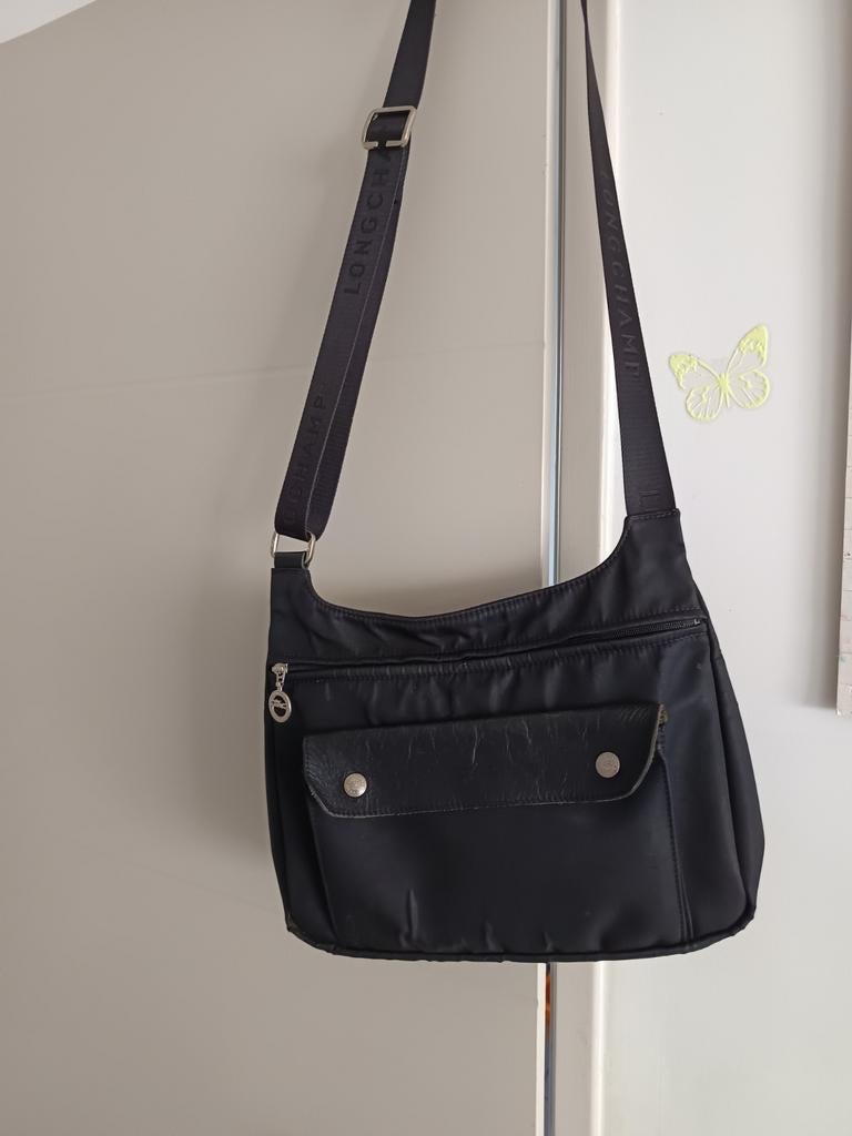 Sac à main Longchamp, Enlèvement ou Envoi, Utilisé, Noir, Autres marques