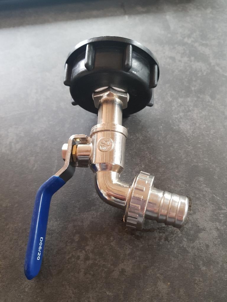 robinet d'eau pour baril de jardin, Enlèvement, Neuf, Chrome, Robinet