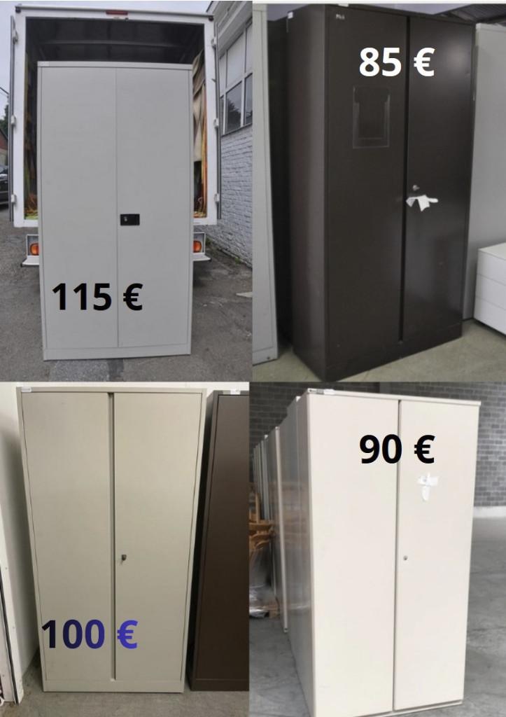 Divers Superbes armoires métal 100x200 cm hyper costaud, Ophalen, Metaal