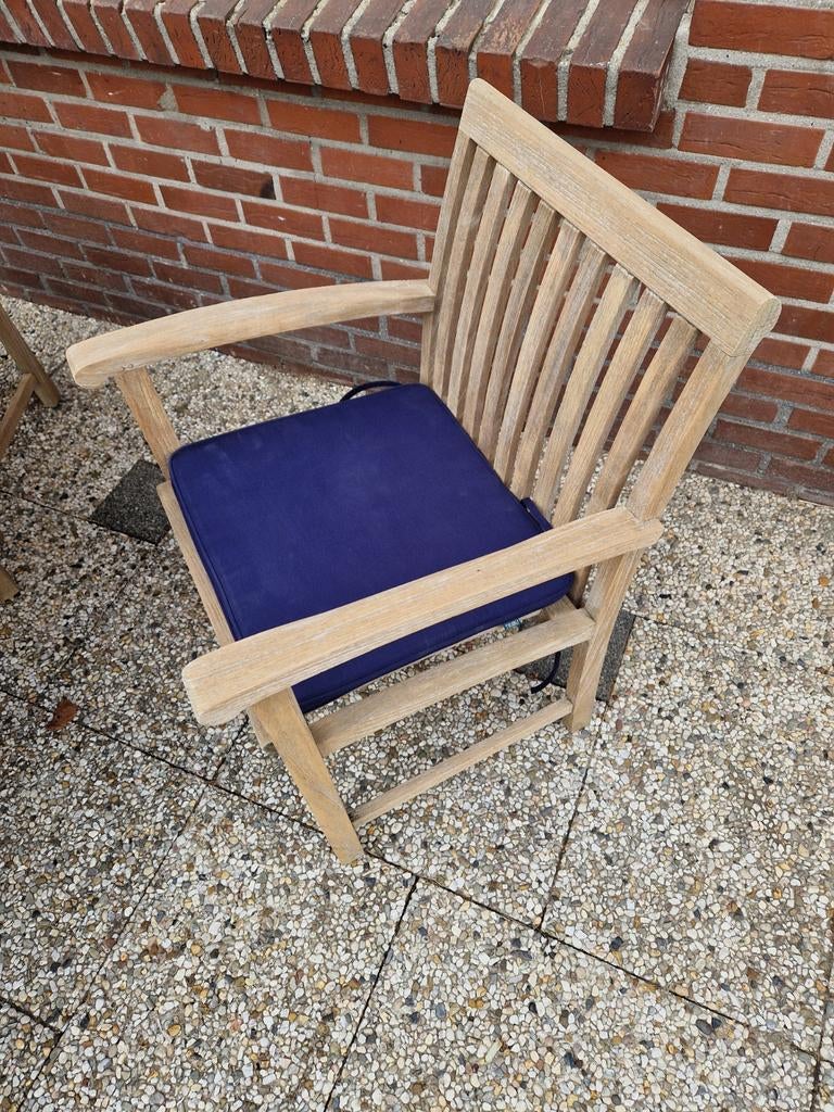 Teakhouten tuinset merk tribu, Tuin en Terras, Ophalen, Hout