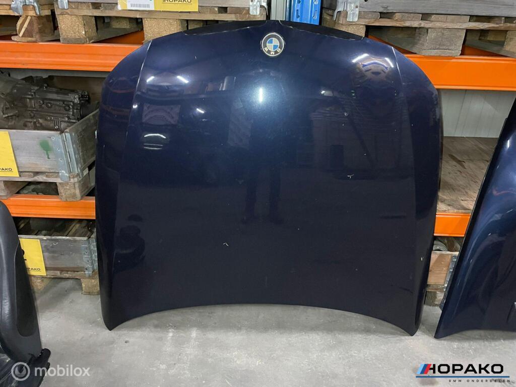 Motorkap blauw Monacoblau | A35 | BMW E90 E91, Gebruikt, Einsteinlaan 5 rijswijk, Bmw, Ophalen of Verzenden