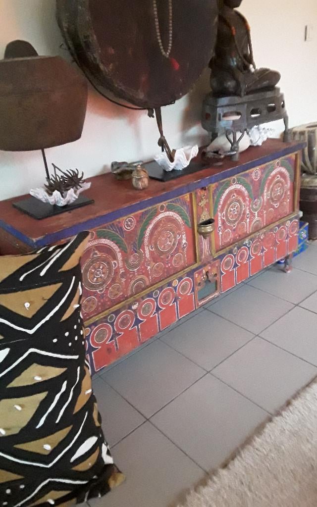 Bijzondere etnische kist uit Marokko/fez, Ophalen