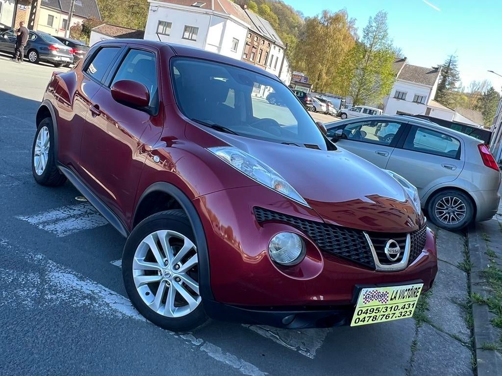 Nissan Juke 1.5 dci 2011 année 169000km 81kw 0032478767323, Autos, Rouge, Euro 5, Achat, Entreprise