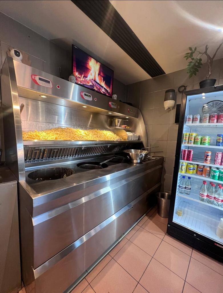 Frituur te koop, te leuven, frituur de ring,, Enlèvement, Utilisé, Cuisinière, Friteuse et Grils