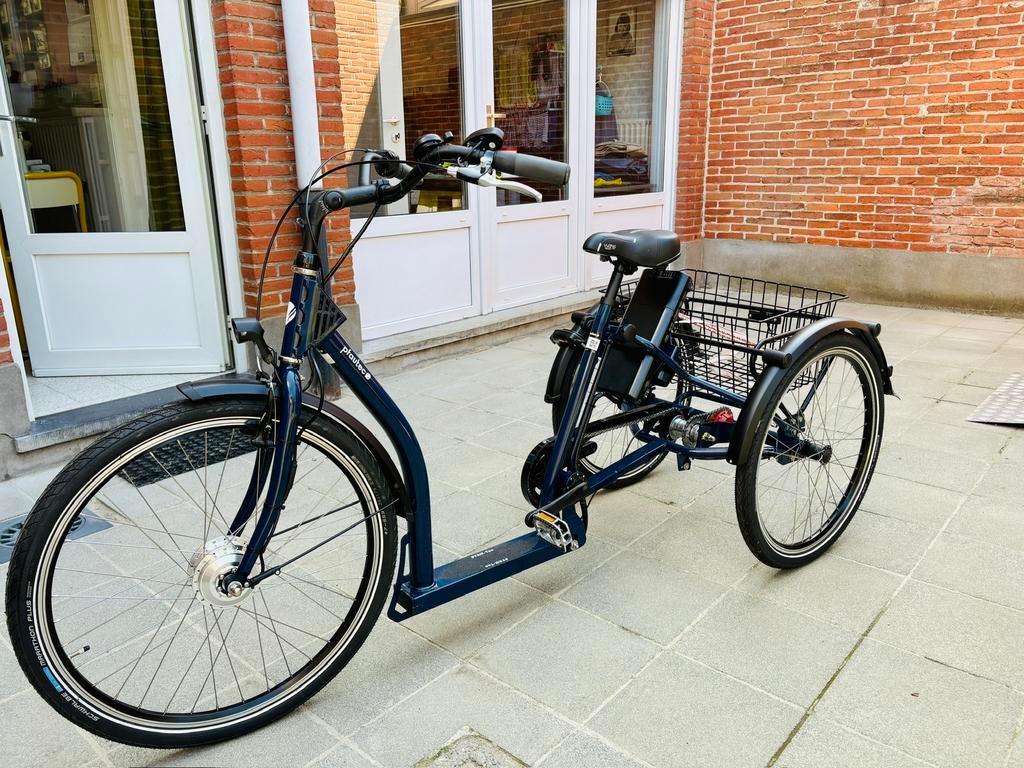 Elektrische driewieler Napoli 2  met lage instap, Fietsen en Brommers, Fietsen | Driewielfietsen, Ophalen, Zo goed als nieuw