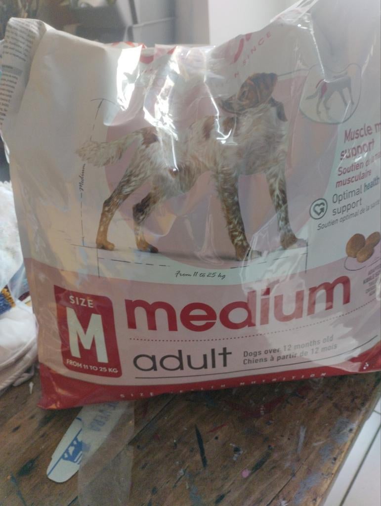 Sac de croquettes royal canin 8-9 kg, Enlèvement