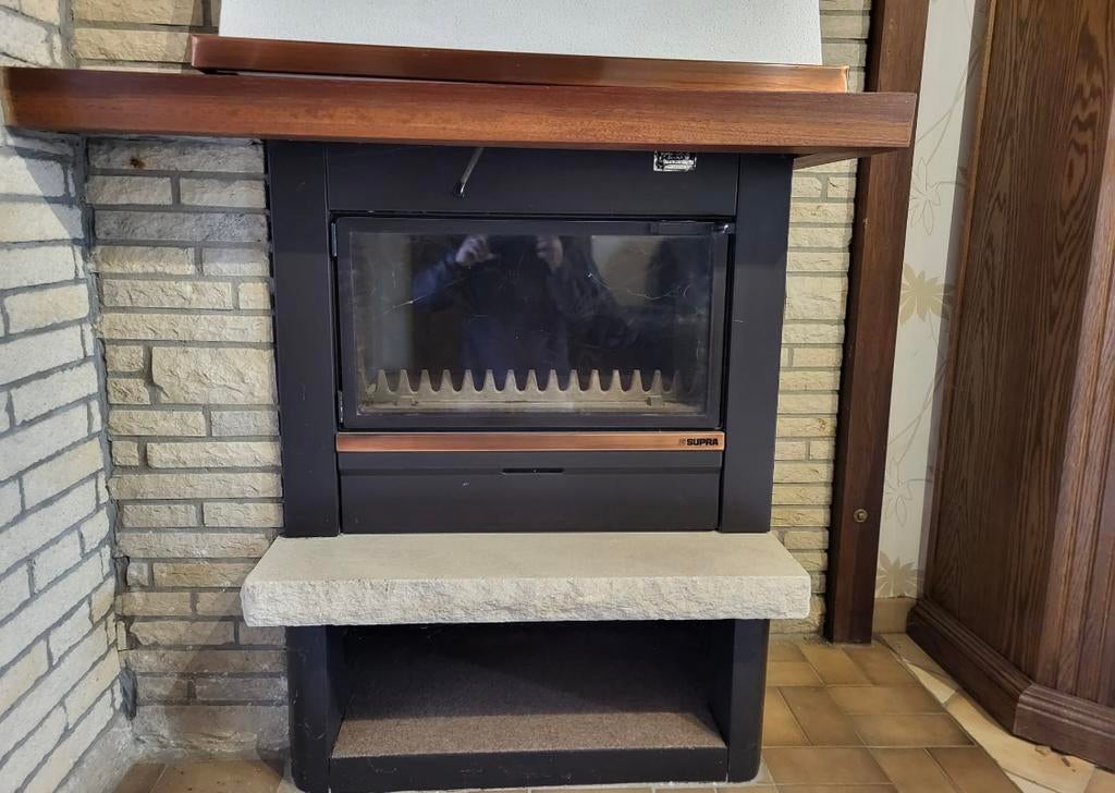 Cassette a bois, Enlèvement, Utilisé, Encastré, Cheminée au bois