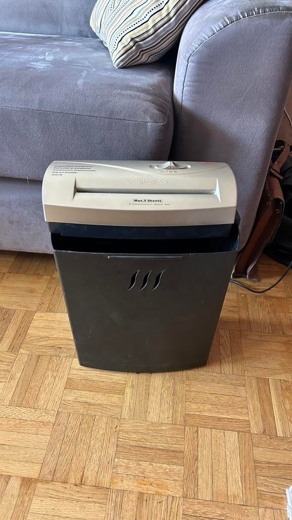 Shredder, Ophalen, Gebruikt