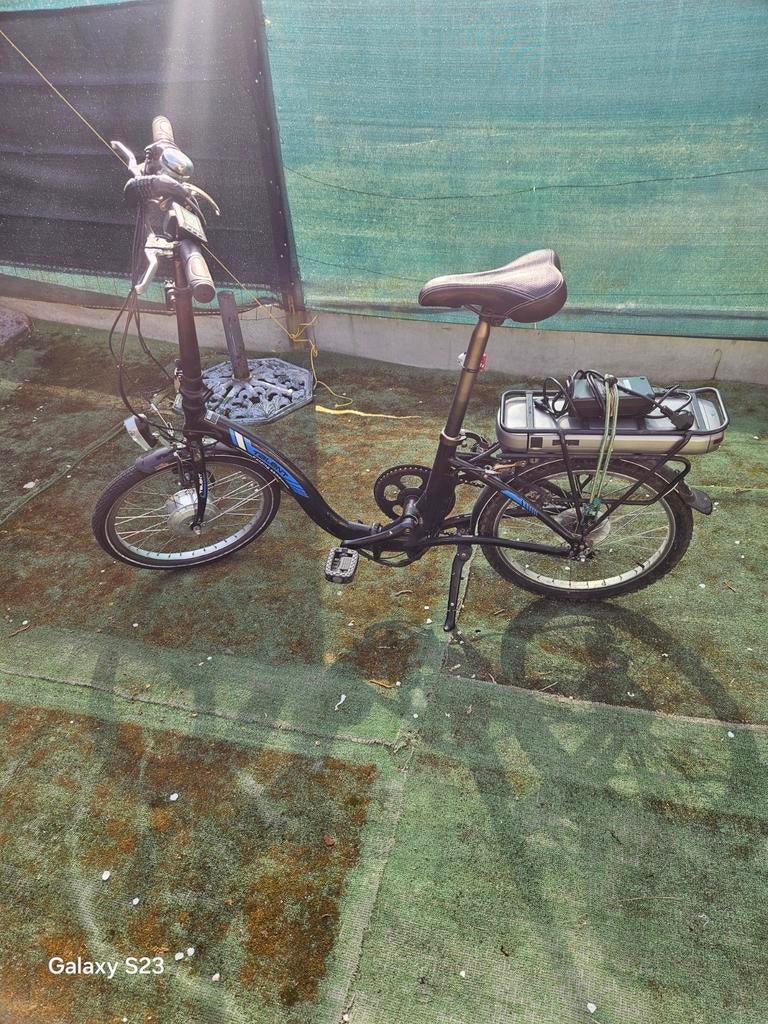 Elektrische plooifiets laage instappen, Fietsen en Brommers, Ophalen