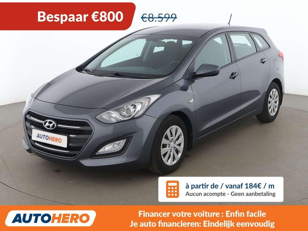 Hyundai i30 1.4 Basis blue (bj 2016), Auto's, Voorwielaandrijving, Stof, Gebruikt, Electronic Stability Program (ESP)