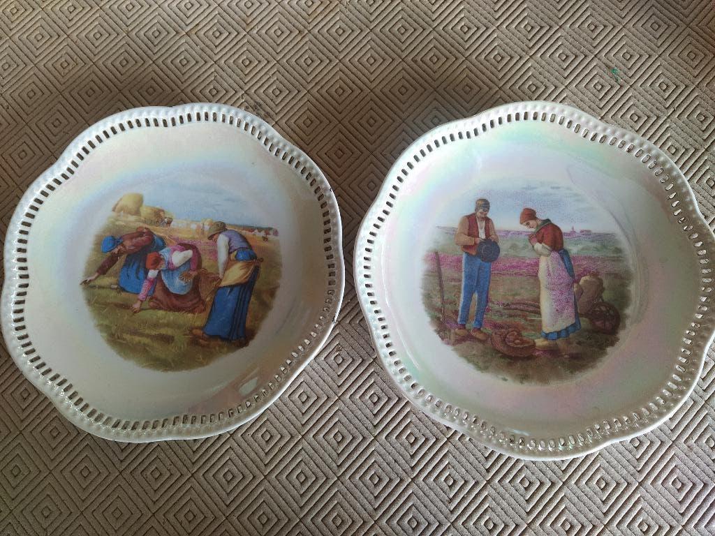 borden made in England/Staffordshire+ oude borden/schalen, Ophalen of Verzenden