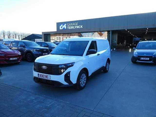 Ford Transit Courier 1.0 i ecoboost 100pk Trend BTW Camera, Auto's, Euro 6, Parkeersensor, Wit, Bedrijf