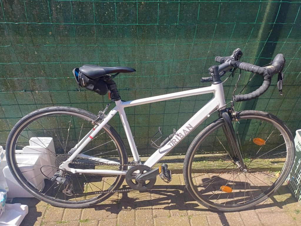 Dames/kinder koersfiets Triban 28 inch, Enlèvement, Comme neuf, 28 pouces