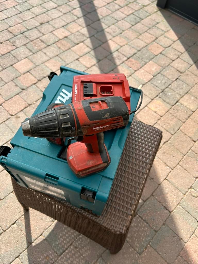 Hilti schroefmachine, Doe-het-zelf en Bouw, Gereedschap | Boormachines, Ophalen, Hilti, Zo goed als nieuw, Hilti