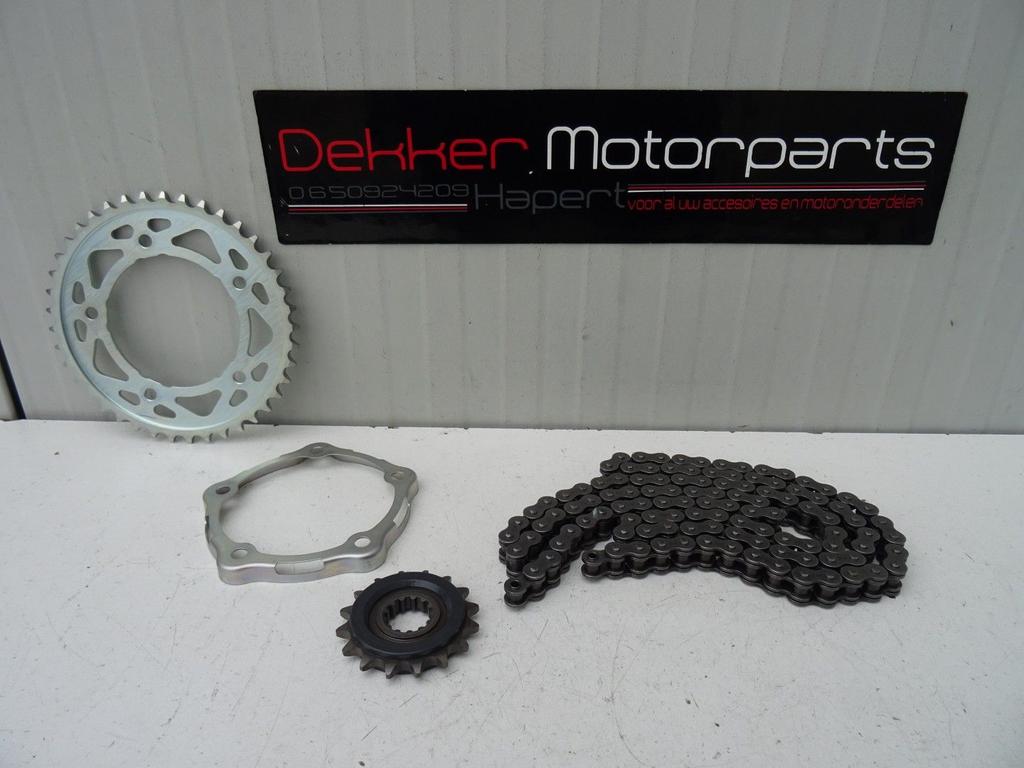 Originele Ketting + Tandwielen Yamaha YZF R1 2015-2025 Nieuw, Neuf, -, -, -
