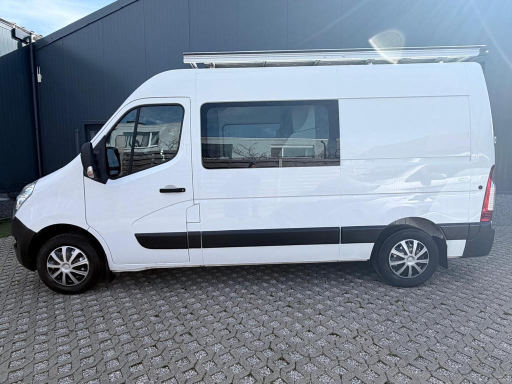 Renault Master Dubbele cabine - 7 plaatsen - 13966+btw, Auto's, Voorwielaandrijving, Gebruikt, 4 cilinders, Bedrijf