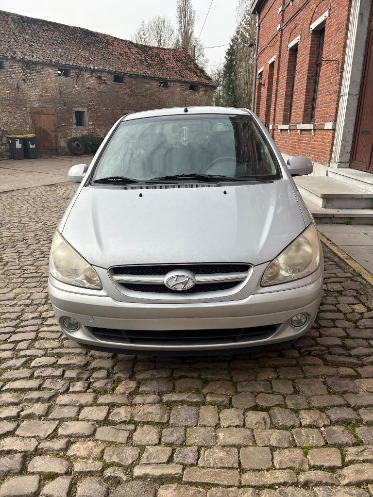 Hyundai Getz, Argent ou Gris, Achat, Boîte manuelle, Noir