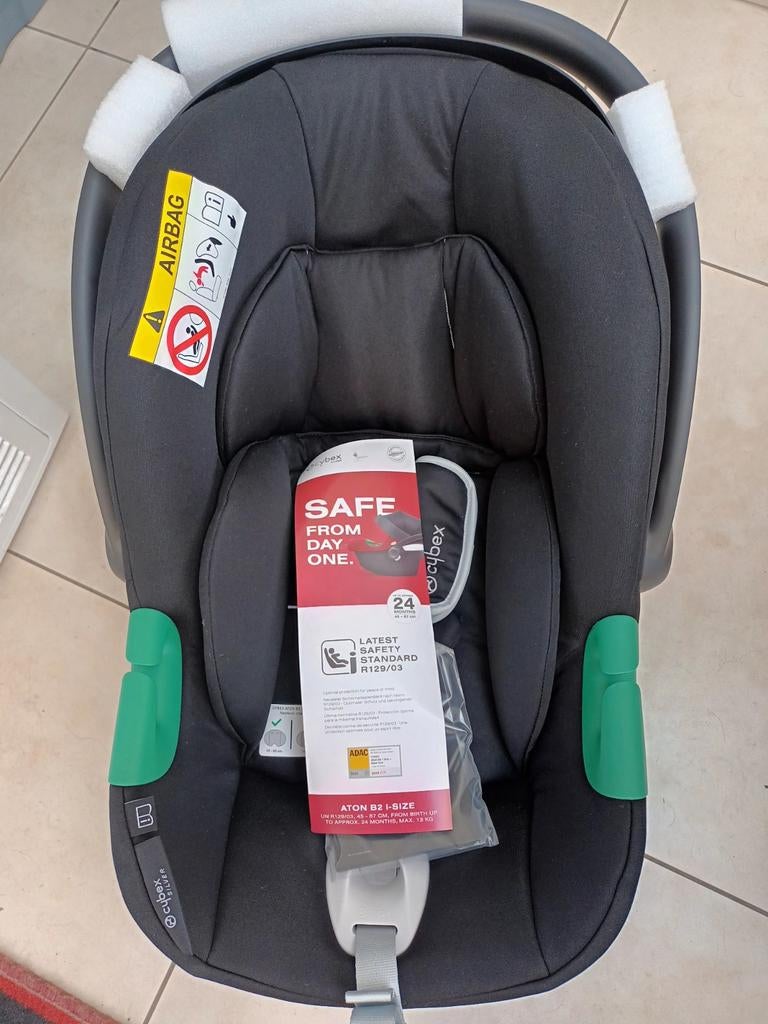 Autostoel Aton B2 I-size groep 0+, Ophalen