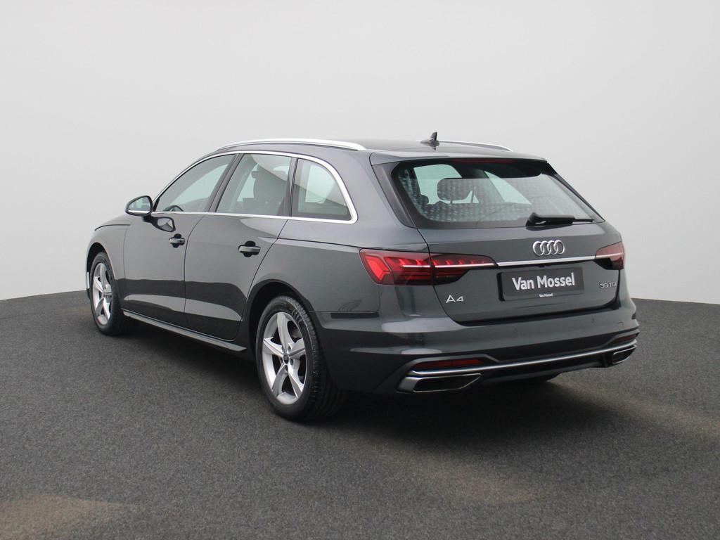 Audi A4 Avant 2.0 35 TDi 120kW S tronic Attraction B.E LEDER, Auto's, Stof, Gebruikt, Zwart, 4 cilinders