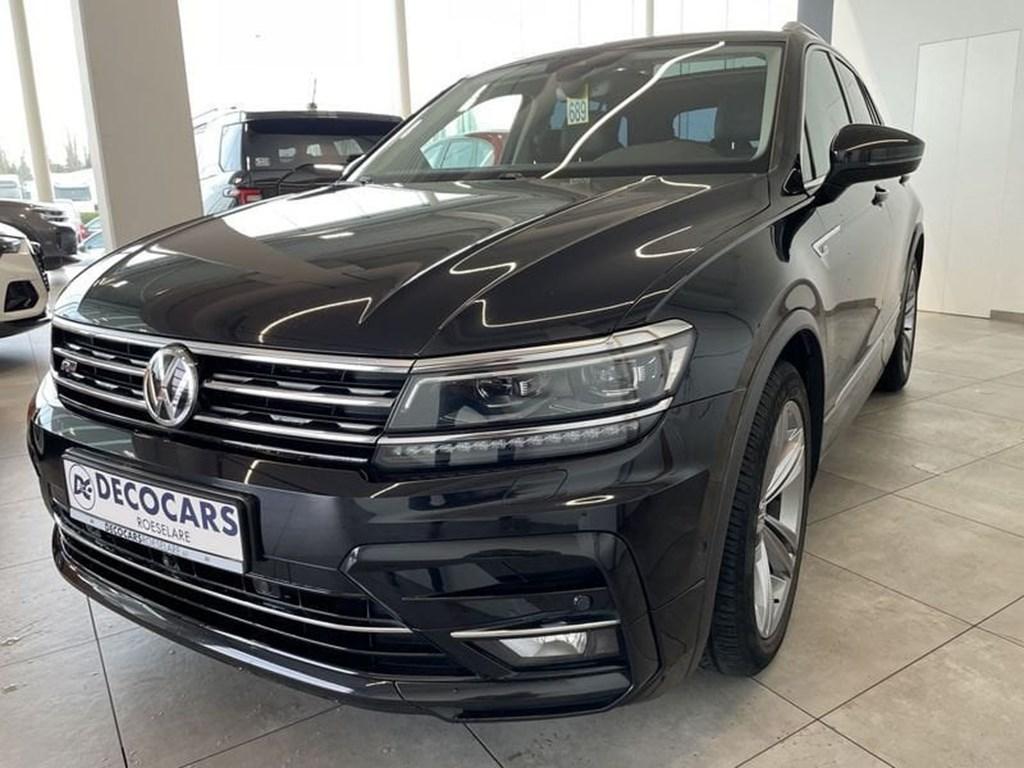 Volkswagen Tiguan Automaat / Leder / DAB / R-Line, Autos, Volkswagen, Achat, Euro 6, Noir, 5 places
